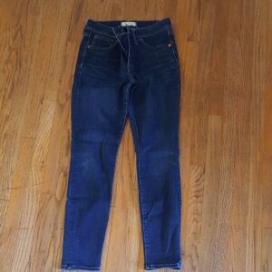 Madewell Dark Blue Skinny Jeans 27